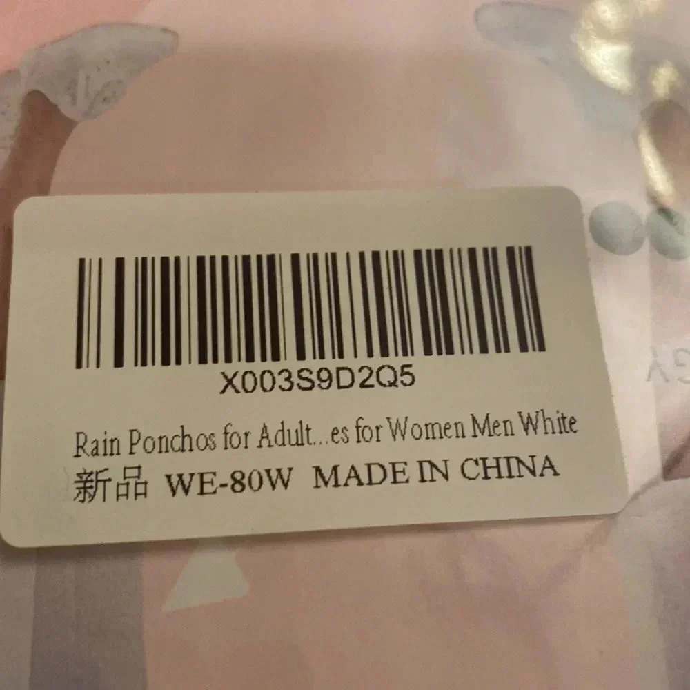 Adult raincoats. 2 in pack. NWT. - Picture 4 of 4